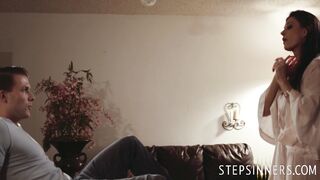 StepMom Fucks Son Albeit Knowing That Her Husband Is Watching- India summers