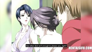 Mom Gets Pounded By Son While Jealous Aunt Watches- Hentai With Eng Subs