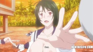Virus makes schoolgirls cock hungry sex zombies - Hentai ENG Subs