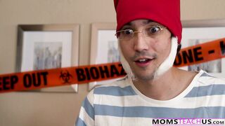 Hypocrite Mom Agrees For A Threesome With Son And Daughter- Kit Mercer, Natalie Knight