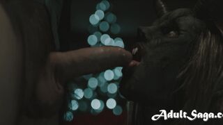 Heroic father fucks a demon to save his daughter from being taken - Demon sex inexchange for his daughters life - Christmas Special - Ashley Lane, Tommy pistol