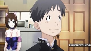 Reflexology In Tokyo With A Big Tits MAID