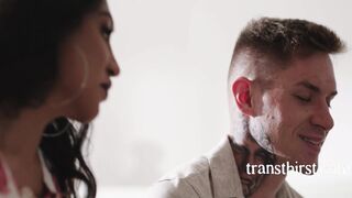 Railed by his loving mom - (TS Fucks Male)