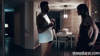 TS Stepsis Fucked In The Kitchen For Favors- Chris Damned, Kate Zoha