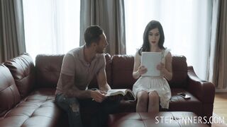 Teen Niece And Her Mom Plan Things To Scare Uncle- Evelyn Claire