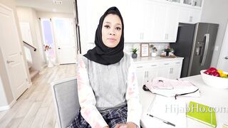 Curious Virgin In Hijab Wants To Have The Full Course- Madi Laine