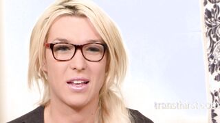 Trans Blonde Seduces Her Therapist