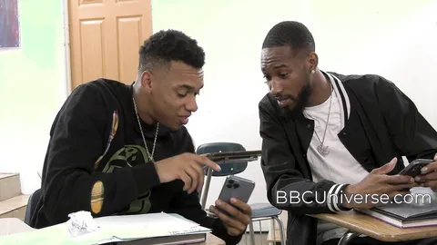 Black Students Figure White Teacher Is A Pornstar - BBC At The Night School - Kenzie Love
