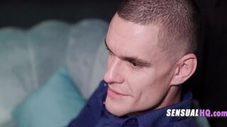 Asian hotness in amazing black lingerie