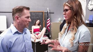 If You Fucking A Student John, I Want In Too -  Maya Woulfe, Lolly Dames, John Strong