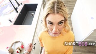 ShortSis - Tiny Step Sis Demi Hawks Persuades Step Bro To Fuck Her In Many Positions