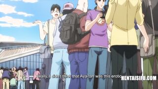 Lewd Cosplay Girl Hounded By Razzi - Hentai