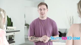 Do you think step dad will like this stepbro? - Britt Blair, Khloe Kingsley