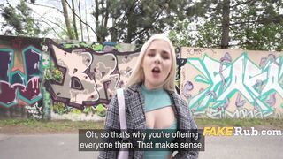 Asking Random English Girl If She Wants A Creampie -  Ellie Shou, Martin Gun