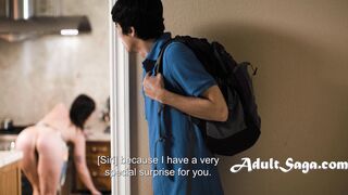 Why The Fuck Is Mom Baking Naked?