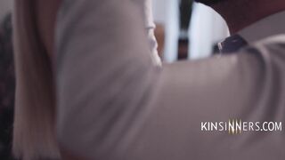 [KinSinners] Teen Asian Step Daughter Makes Up With Dad - Lulu Chu