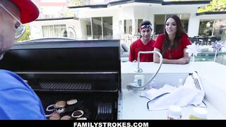 BBQ & July 4th Secret Family Boning - Ariella Ferrara And Jennifer Jacobs