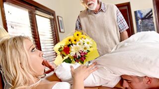 Husband Gives Flowers, Son Eats Her Flower - Katie Morgan