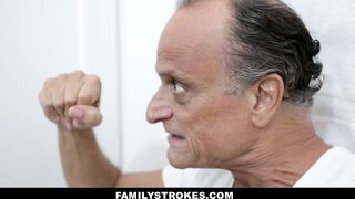 Latina Locks Husband & Fucks Son - Rose Monroe