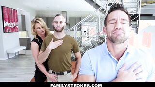 Threesome With Husband & Step Son - Phoenix Marie