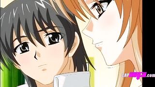 CapHentai - Practicing On The Nurse To Pleasure My Step Sister - Hentai With ENG SUBS