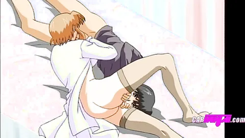 CapHentai - Practicing On The Nurse To Pleasure My Step Sister - Hentai With ENG SUBS
