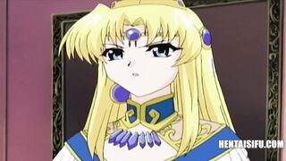 Double Penetrating A Princess With His Magical Elf Friend To Corrupt Her Innocence & Getting Blowjobs From His Step Sister In A Tower