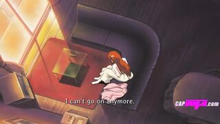 MILF Who Used To Breast Feed Him Wants To Fuck Him Along With Her Busty Daughter - HENTAI