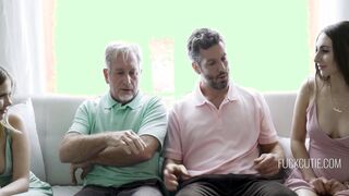 Cute Little Stepdaughters Swapped To Make It Less Weird (But swapped back for extra taboo fun) - Coco Lovelock, Penelope Kay