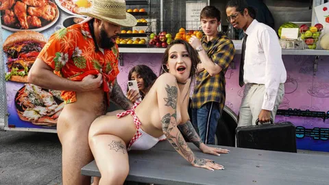 Food Truck Serves Big Oily Ass - Anna Chambers