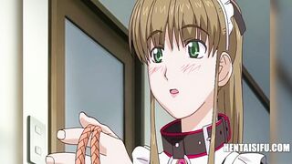 She Wants To Be The Best Big Tits Maid In The World - HENTAI