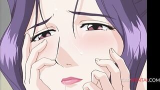 [CapHentai] In Laws Force MILF Ruthlessly - Uncensored Hentai