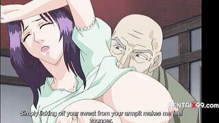 [Hentaix99] UNCENSORED HENTAI - Unfortunate Corruption Of A Pure Housewife