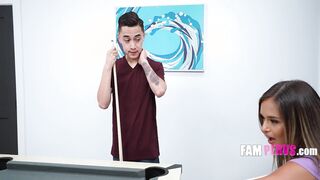 [FamPervs] Insanely Hot MILF Is Mad Attracted To Son When He Came Home From College - Juan Loco, Armani