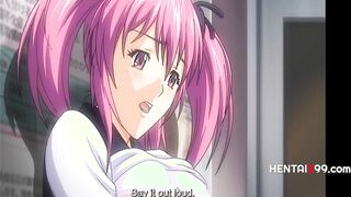 [Hentaix99] Pervy Teacher Blackmails Campus Lesbians & Uses Them - HENTAIX99