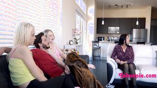 [Taboopie] Sneaky Fuck Infront Of WHOLE Family - Chloe Cherry, Lily Rader, Lucas Frost, Trent Tyler