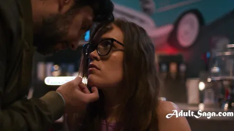 Loan Officer Force Fucks Desperate College Girl Trying To Save Her Family Diner