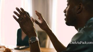 Spineless Husband Convinces Wife Olive Glass To Fuck His Boss Isiah To Stay In His Good Books - Isiah Maxwell, Hollywood