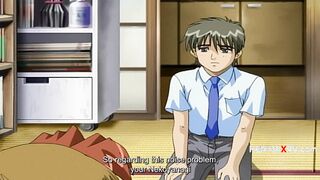 [Hentaix99] Weak Boy Gets Too Much MILF Pussy