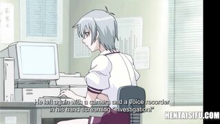 Head Girl Fucks 2 Bi Curious Classmates - Hentai With ENG Subs