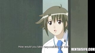 Head Girl Fucks 2 Bi Curious Classmates - Hentai With ENG Subs