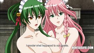 Busty Uncensored Hentai Maids