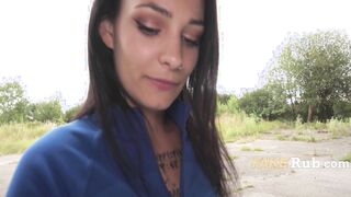 [Fakerub] Public Pervert Offers Jogger Money And She ACCEPTS! - Martin Gun, Alexa