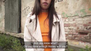 [Fakerub] Very Petite Bella , Played A Game & Fucked For Losing The Same - Wham Bam In The Van  Mells Blanco, Martin Gun