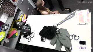 Curvy Whore Caught Stealing And Angel Youngs | HornyThief