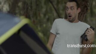 Who knew camping with a tranny would be SO much fun