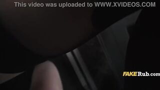 Student In Stockings Gives Me A Ride For The Free Taxi Ride