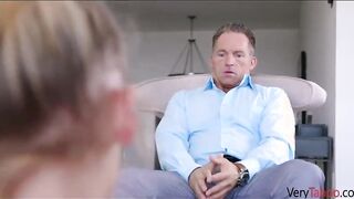 Step Daughter Knows to SNEAK and FUCK- Natalie Knight