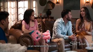 step Family Vacation Reveals DARK Secrets That Results In A Fam Foursome - Seth Max