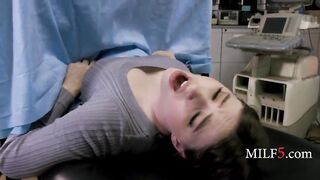 MILF5 - Fertility Doctor Impregnates Dudes Wife In Front Of Him